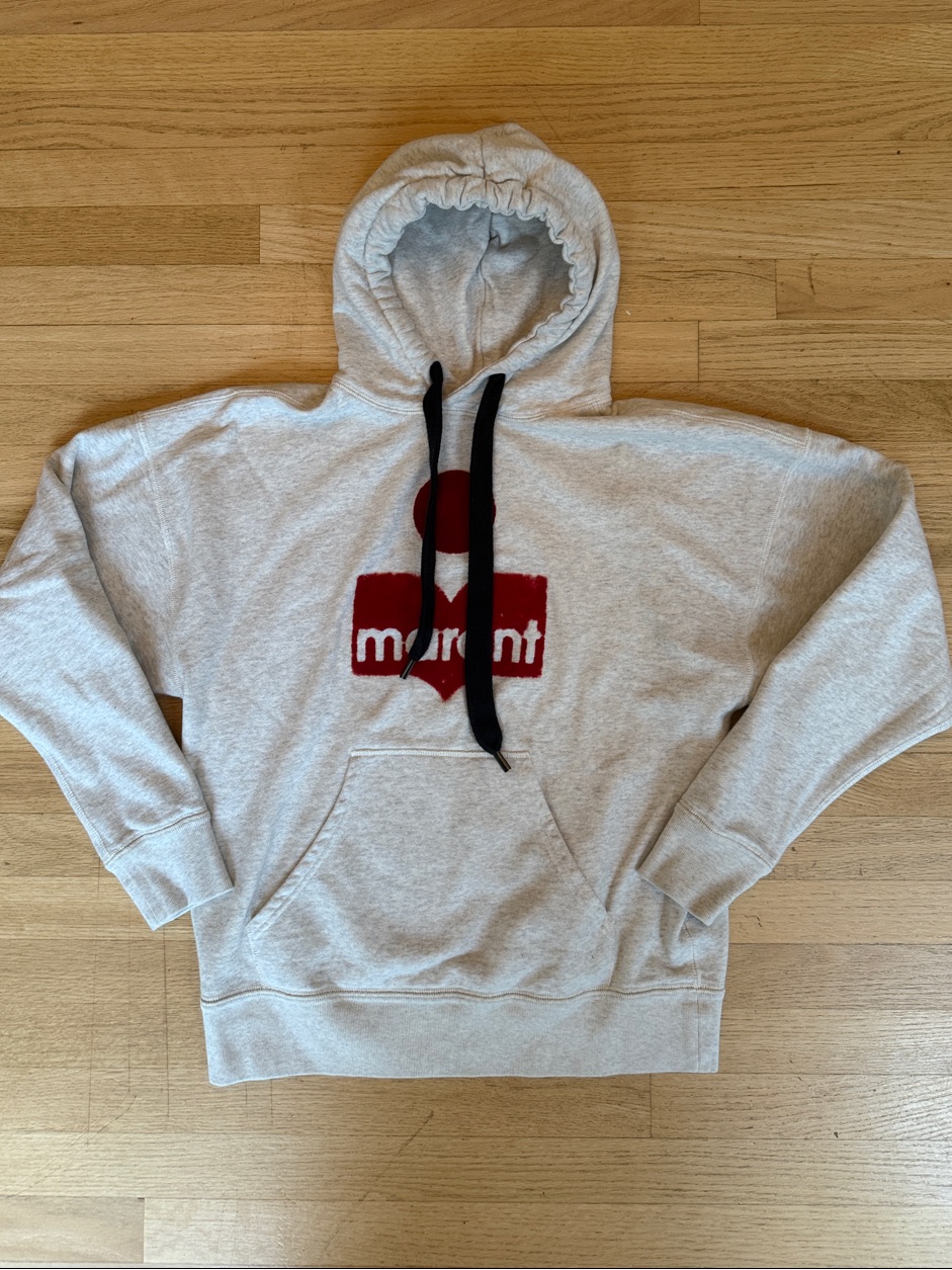 Euc: Light Grey Isabel Marant Toile Mansel Hoodie, Sz 36